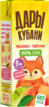 Яблочно-персиковый сок с мякотью Яблочно-персиковый сок с мякотью
