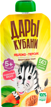 Пюре фруктовое из яблок и персиков Пюре фруктовое из яблок и персиков